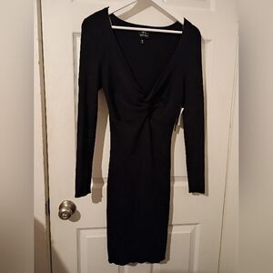 Derek Heart Black 🖤 Midi Sweater Dress